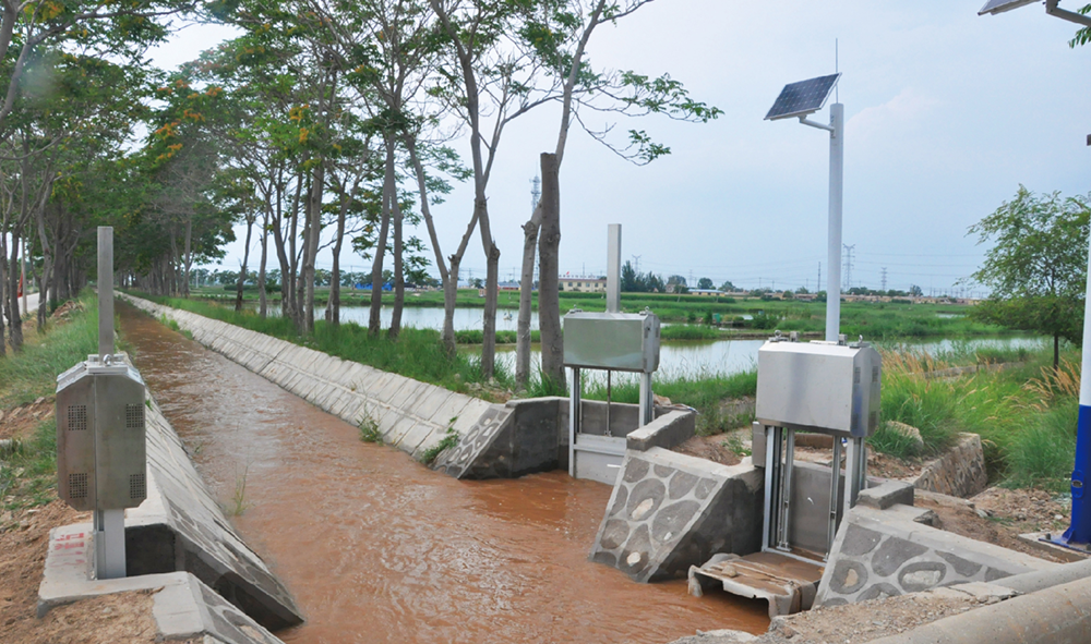 渠道水位测量